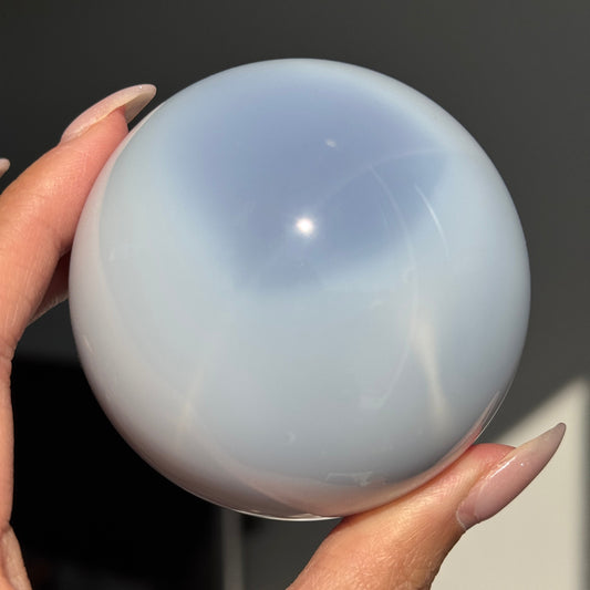 Blue Chalcedony Sphere #2