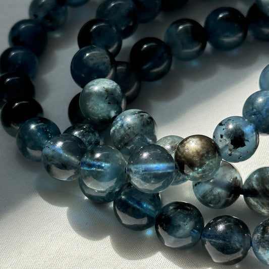 Devil's Aquamarine Bracelets (various bead sizes)