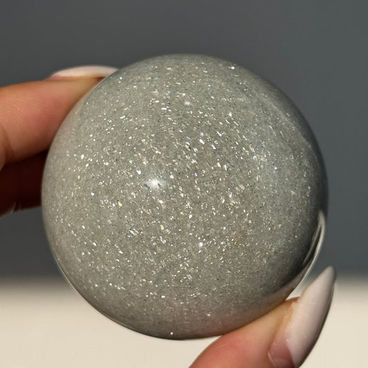 Sage Green Mica Sphere #3