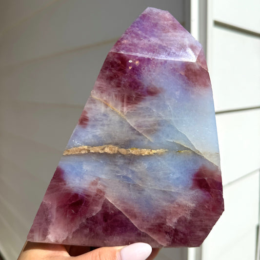 Lavender Rose Quartz Statement Freeform #1