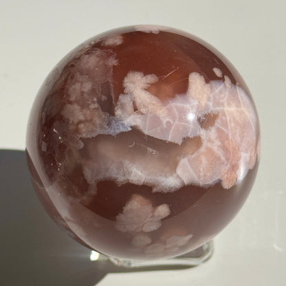 AAA Flower Agate Sphere #22