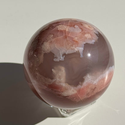 AAA Flower Agate Sphere #28