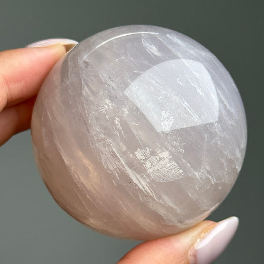 Blue Rose Quartz Sphere #2