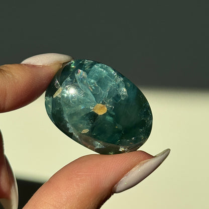 Lake Baikal Blue Apatite Gem #3