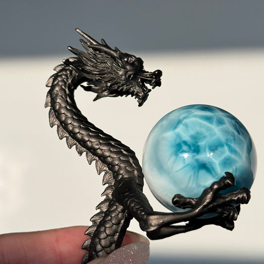 Standing Dragon Sphere Stand