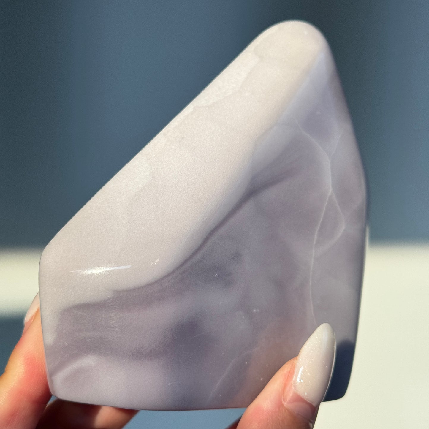 Lavender Fluorite Freeform #4