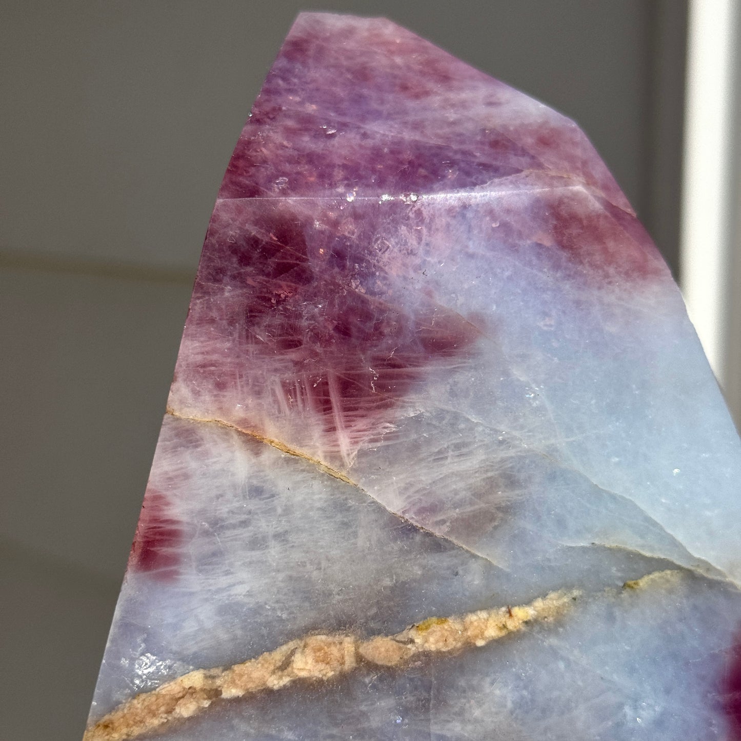 Lavender Rose Quartz Statement Freeform #1