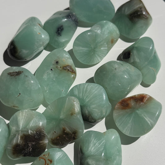 Namibian Prehnite Tumbles