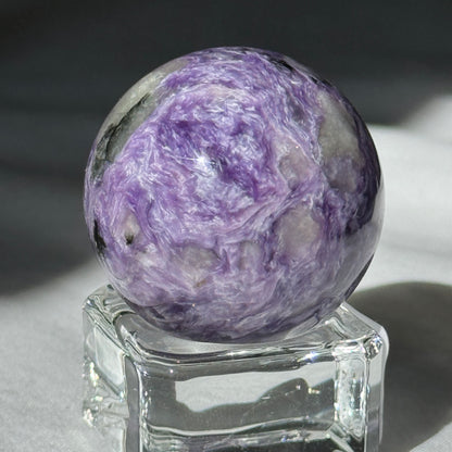 Charoite Spheres