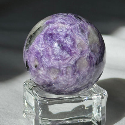 Charoite Spheres