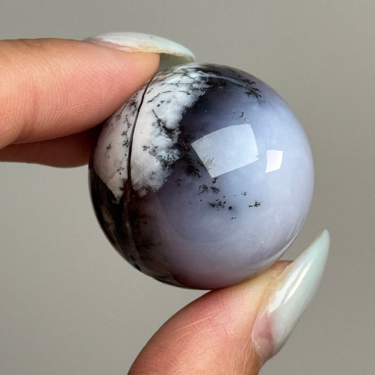 Purple Dendritic Opal Sphere #2