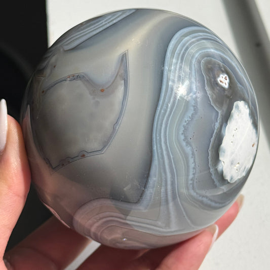 XL Pastel Orca Sphere #8