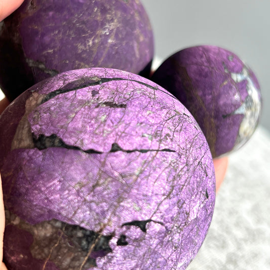 Purpurite Spheres