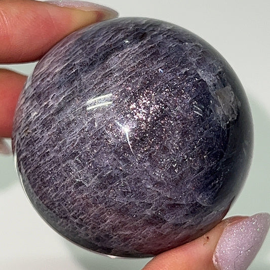 Bloodshot Iolite Spheres