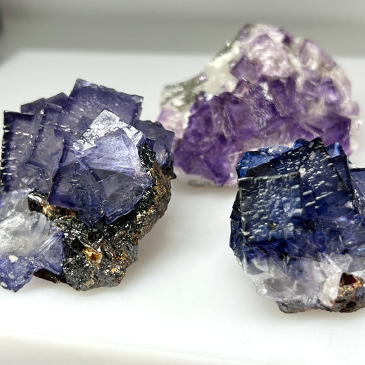 Fluorite w/ Sphalerite (Elmwood Mine)