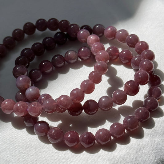Star Lavender Rose Quartz Bracelets