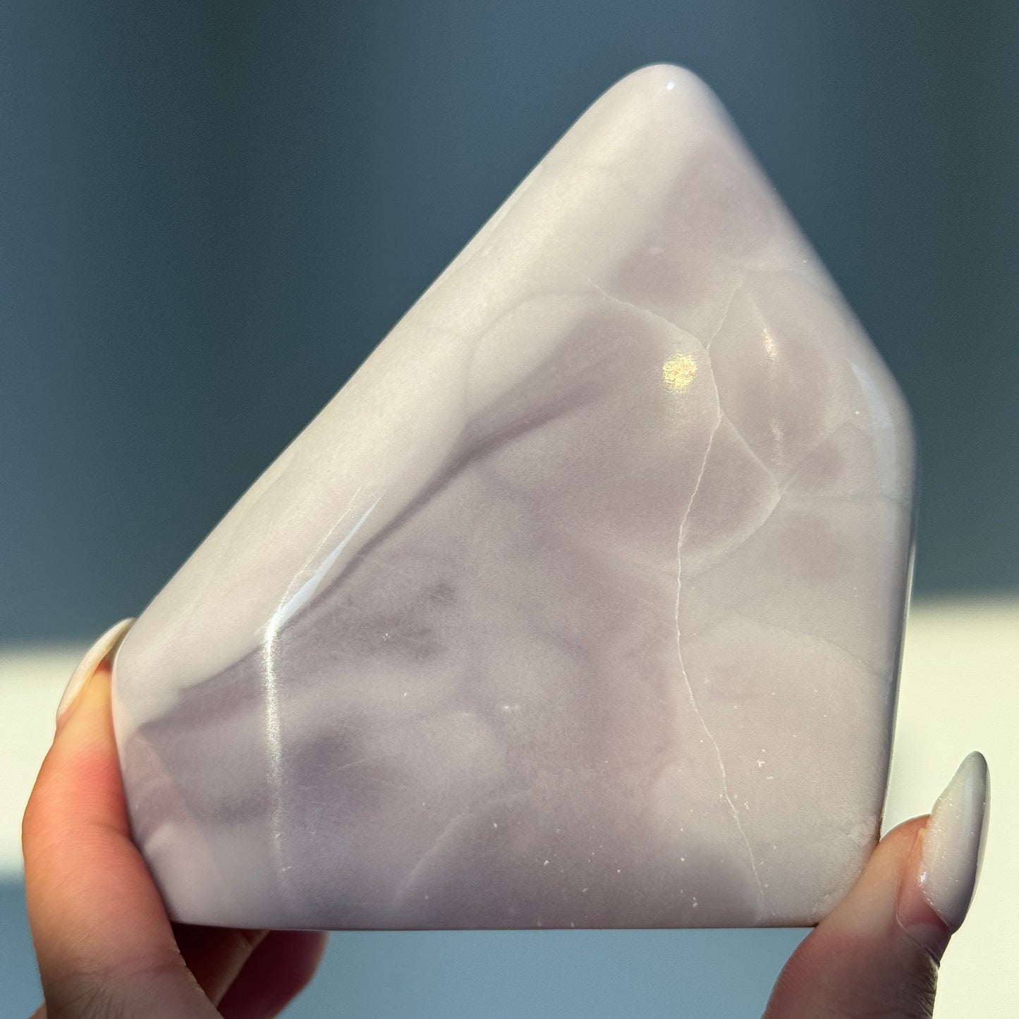 Lavender Fluorite Freeform #4