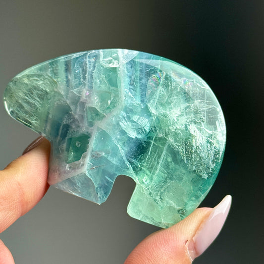 Durango Fluorite Bear Carving #6