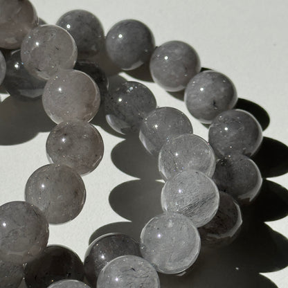 Stardust Silver Rutile Bracelets (various bead sizes)