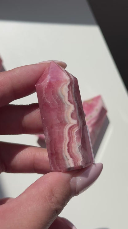 Rhodochrosite Tower #2