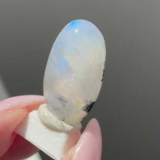 gem rainbow moonstone shiva