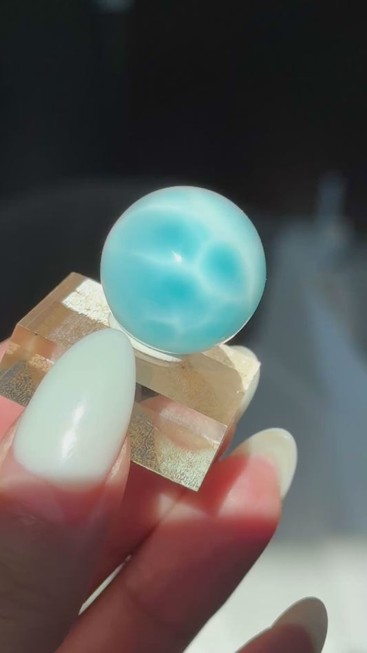 AAAA Larimar Sphere #06