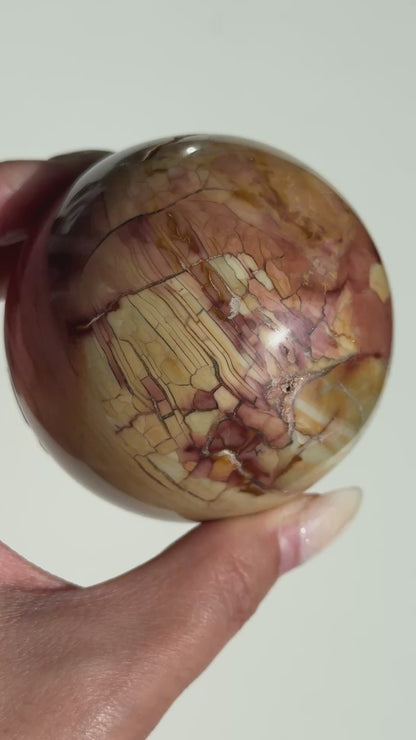 Polychrome Ibis Jasper Sphere #13