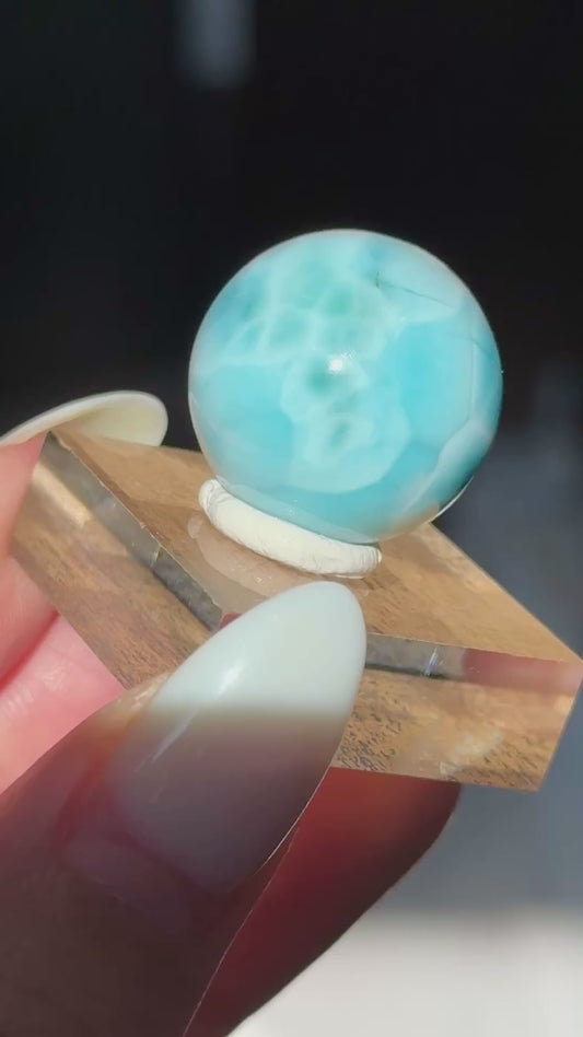 AAAA Larimar Sphere #10