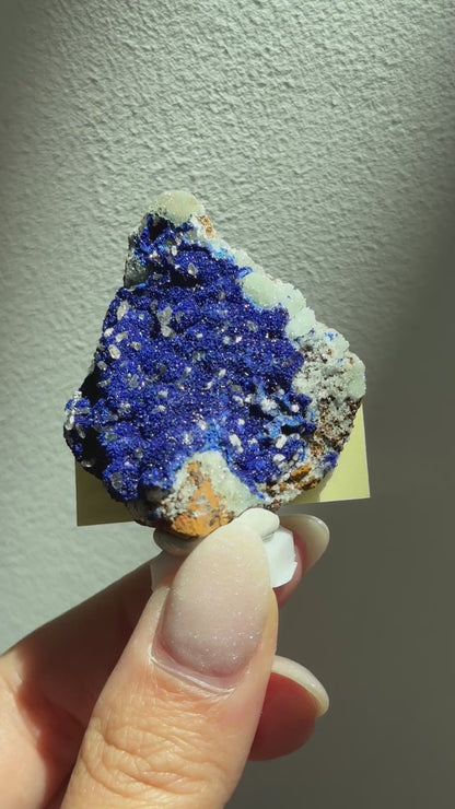 Azurite Cerussite Smithsonite Specimen [M'fouati District, Republic of Congo] #40