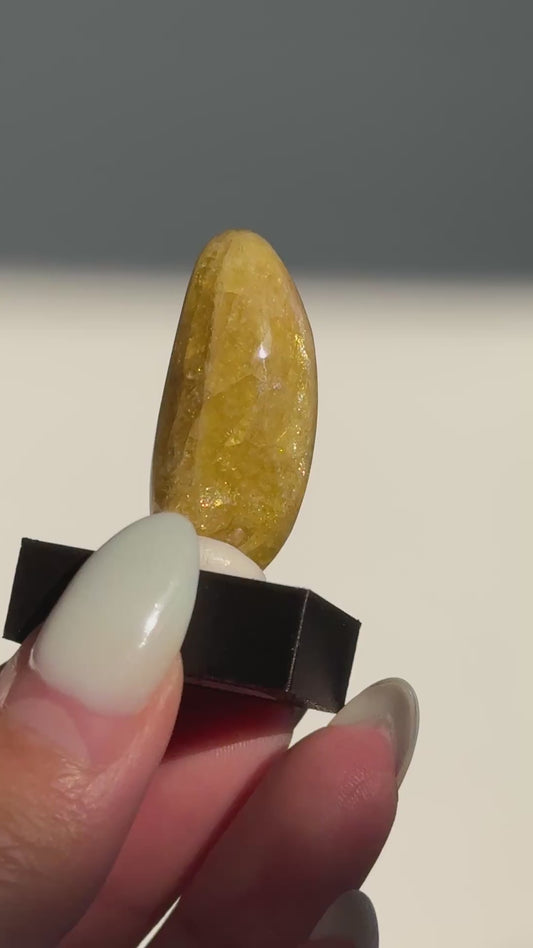 Yellow Tourmaline Sherlova Gora Russia #4