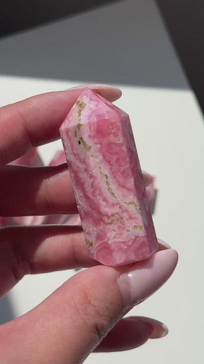 Rhodochrosite Tower #5