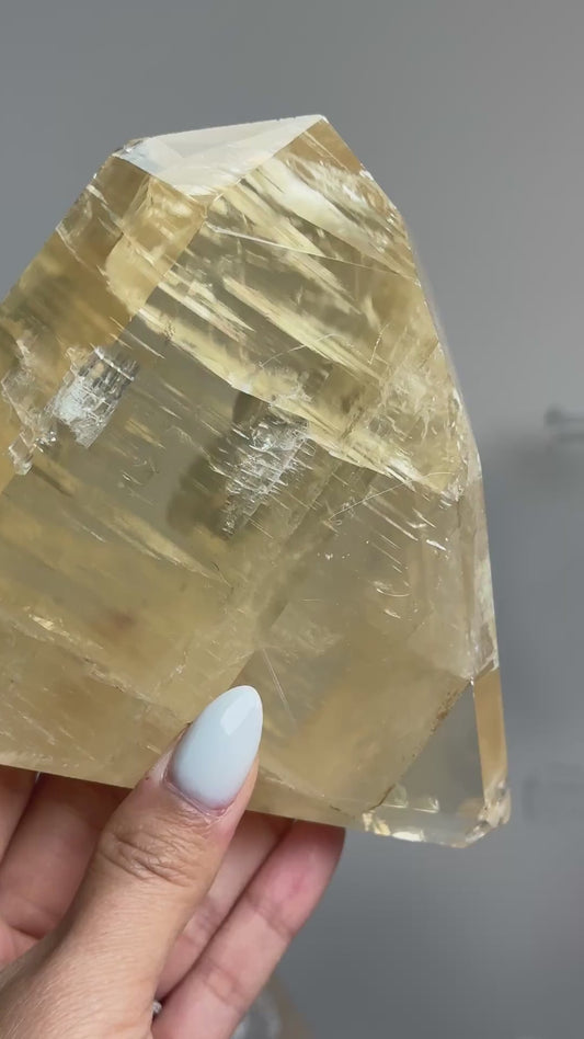 XL HQ Optical Calcite Freeform #1