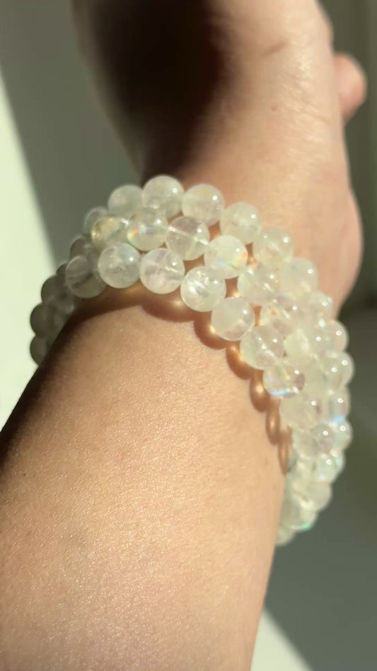 madagascar rainbow moonstone malagasy moonstone bracelet 