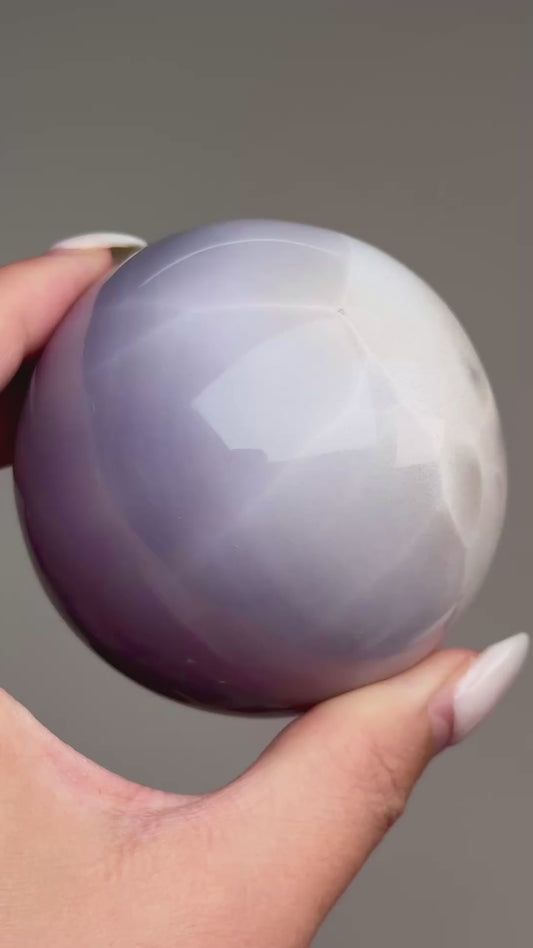 Lavender Fluorite Sphere #2