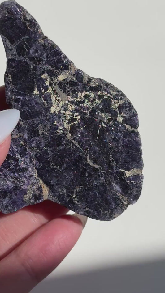 Fluorite Pyrite Slab (Josefa Veneros, Asturias, Spain) #7