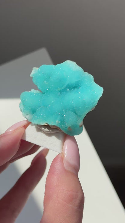 Hemimorphite Specimen [Palabanda, M'foutai District, Republic of Congo] #2