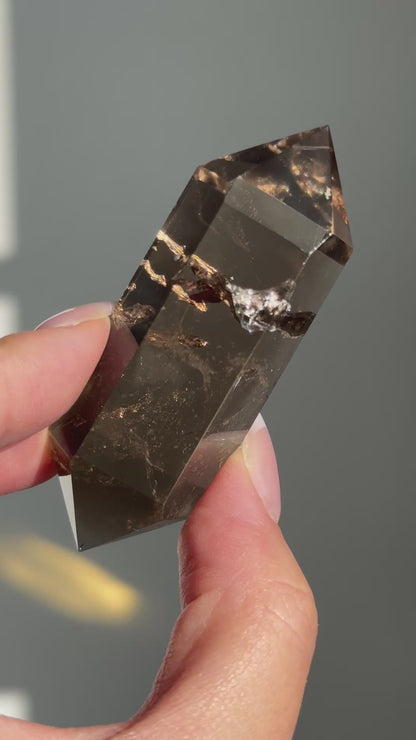 Dark Smoky Quartz Polished DT (EXTRA GRADE) #1