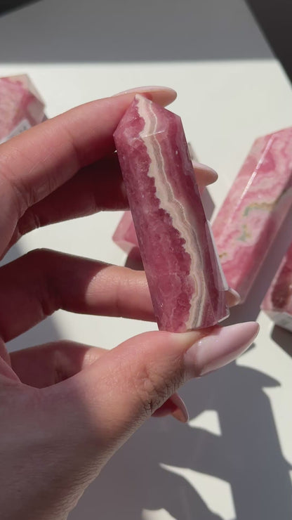 Rhodochrosite Tower #7