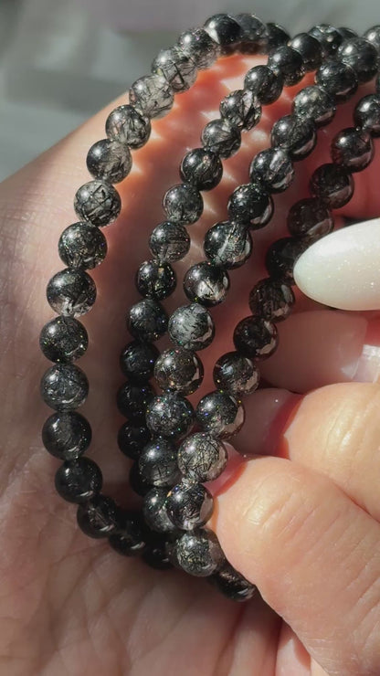 Black Rutile Bracelets
