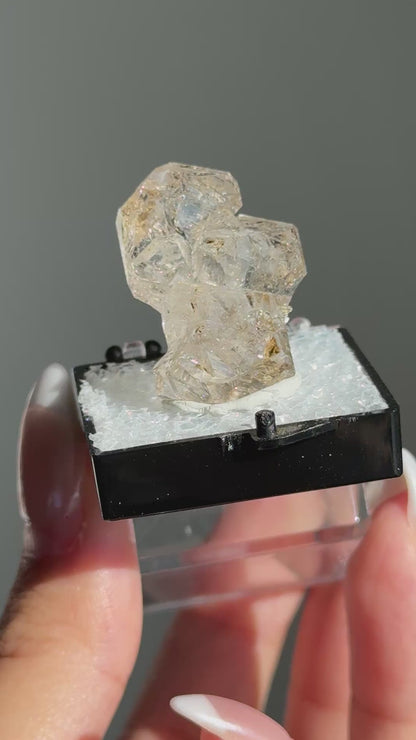 Oklahoma Diamond Quartz Thumbnail Specimen #1