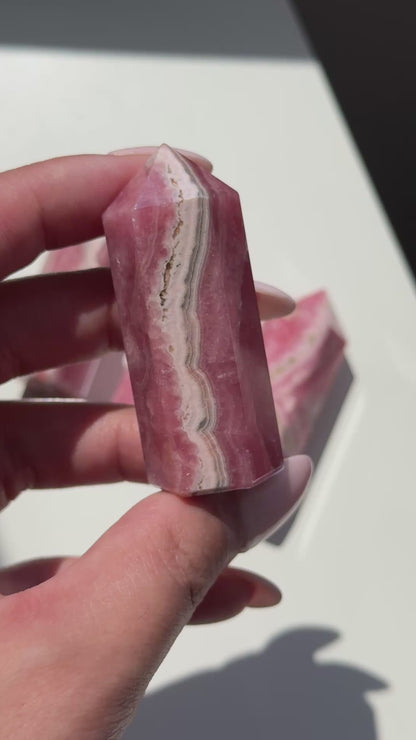 Rhodochrosite Tower #1