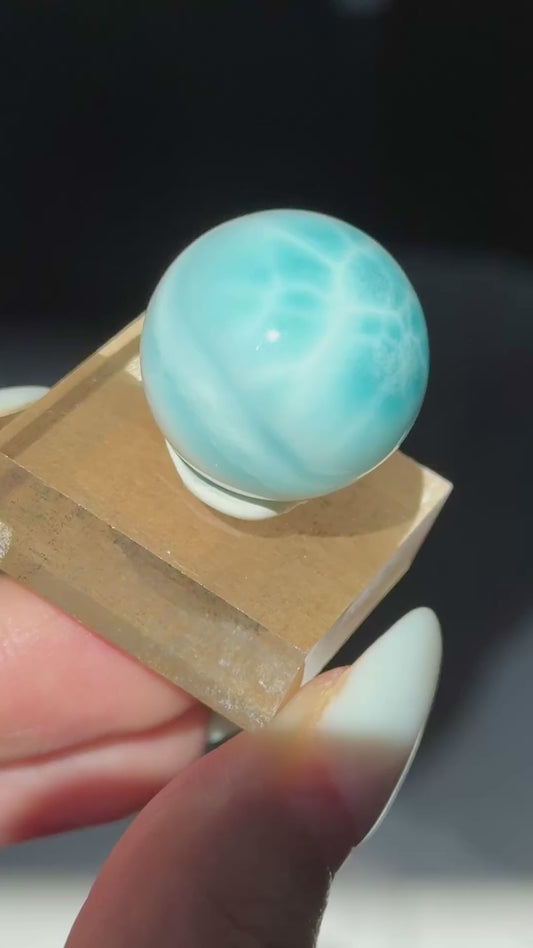 AAAA Larimar Sphere #01