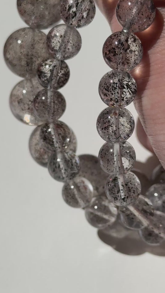 Disco Quartz Bracelets (various bead sizes)