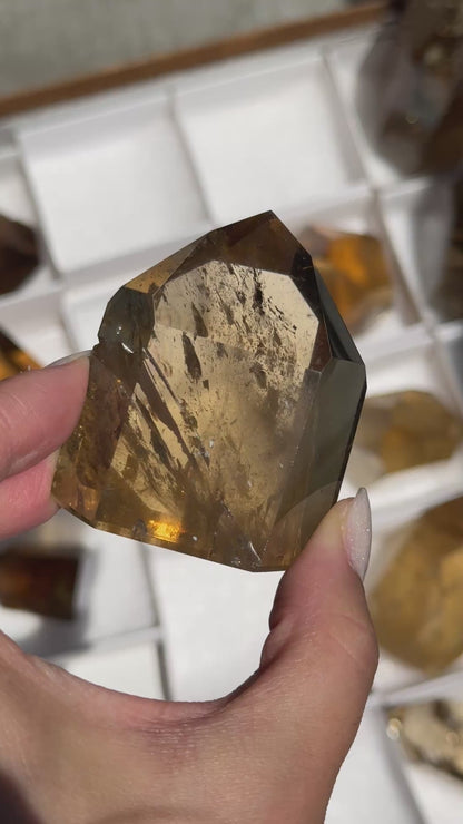 Brazilian Citrine Tower #7