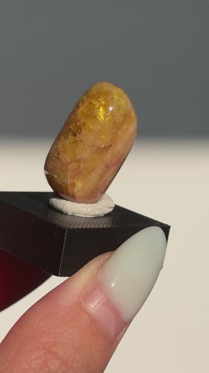Yellow Tourmaline Sherlova Gora Russia #2