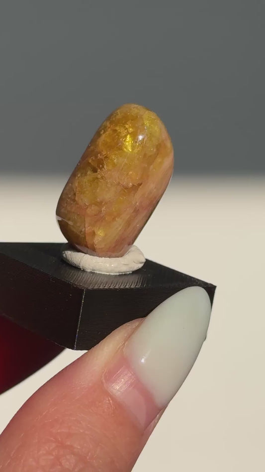 Yellow Tourmaline Sherlova Gora Russia #2