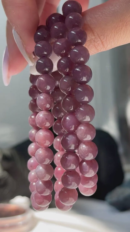 Star Lavender Rose Quartz Bracelets