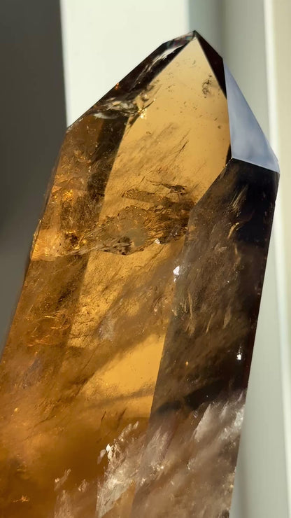 XL Statement Citrine Quartz Tower #1
