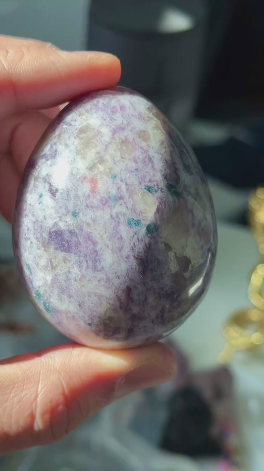 Lepidolite Egg #8