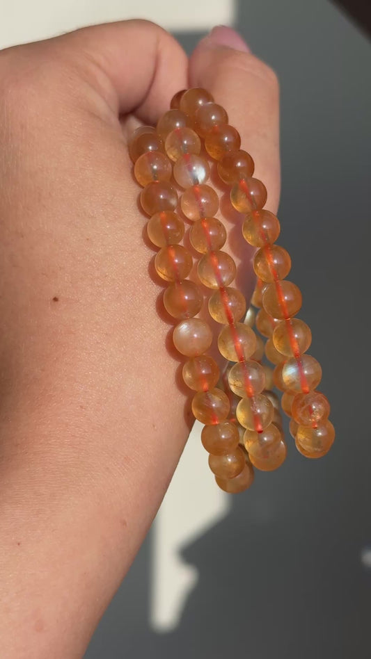 Tibetan Feldspar Bracelets